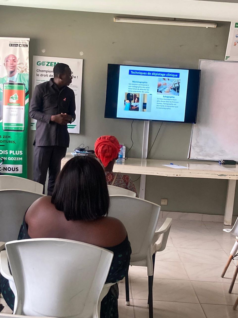 cancers féminins, notamment du cancer du sein et du  col de l’utérus